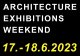 Vorschaubild zu „Architecture Exhibitions Weekend 2023“
