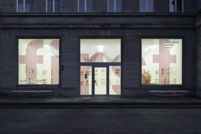 Ausstellungsansicht von "HCU Hamburg / Studio Weinmiller"